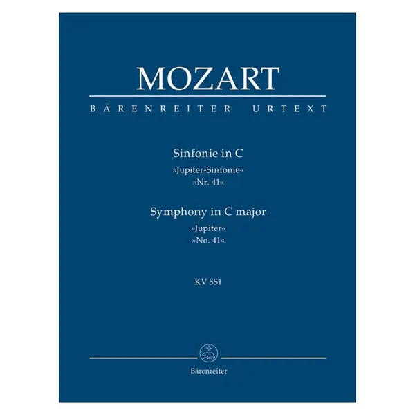 Symphony in C major n.41 - Jupiter - Kv 551 - Study Score