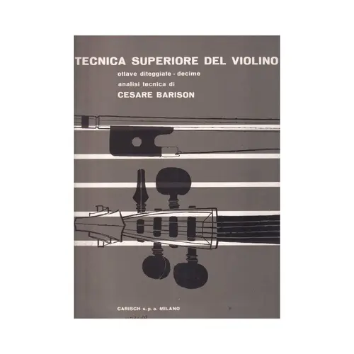 Tecnica Superiore Del Violino - Ottave Diteggiate