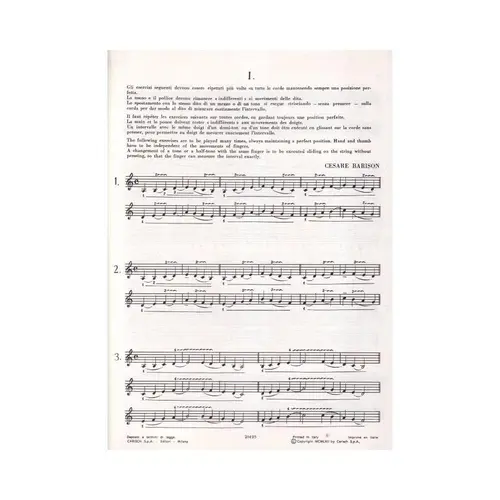 Tecnica Superiore Del Violino - Ottave Diteggiate