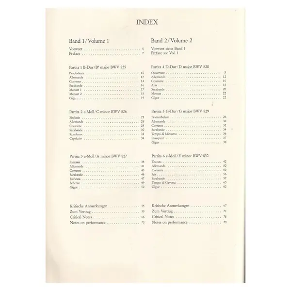 6 Partiten - Vol.2  - Bwv 828-830
