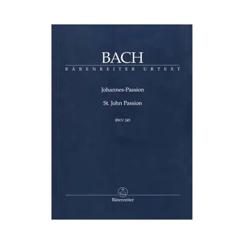 Johannes-Passion  Bwv 245 (Study Score)