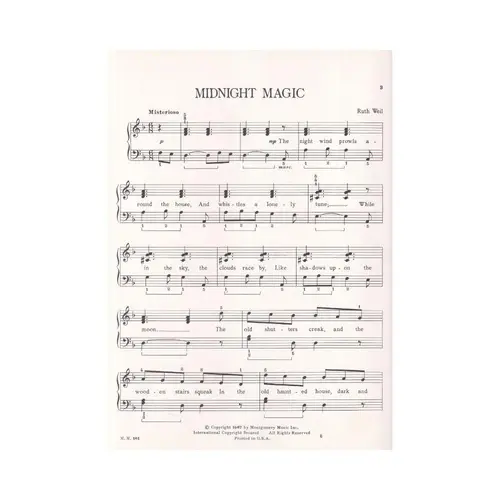 Midnight Magic for piano