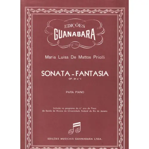 Sonata - Fantasia - Op.21 N.1 para piano