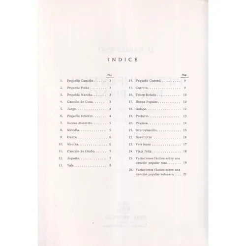 Piezas Infantiles Para Piano