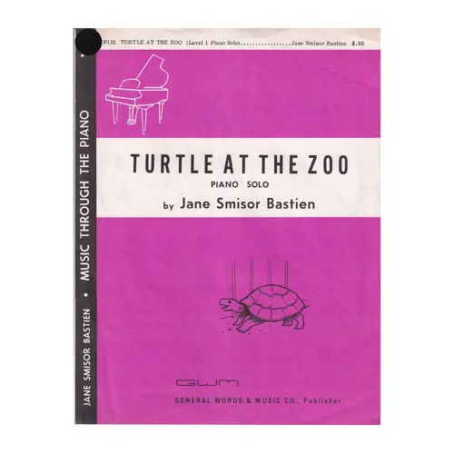 Turtle At The Zoo - Exemplar Antigo