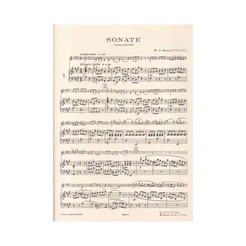 Sonaten - Vol.1  (Violino)