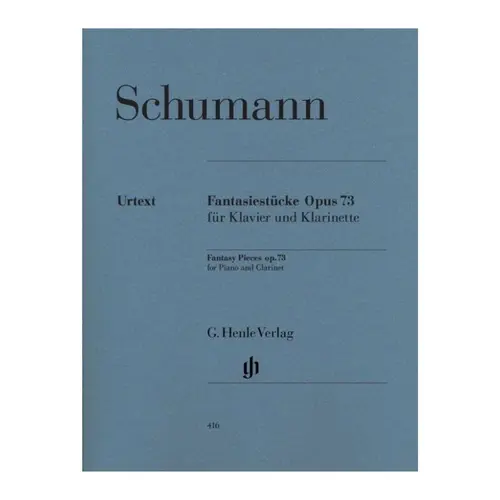 Fantasiestucke - Klavier Und Klarinette - Op.73 - Urtext