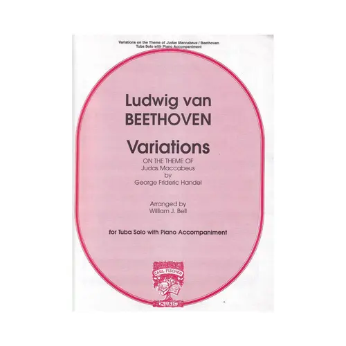 Variations Of Judas Maccabeus By G.F. Handel
