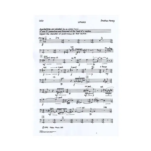 Lotuses For Flute Quartet - Partes