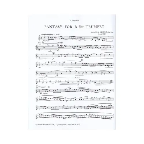 Fantasy For Trumpet
