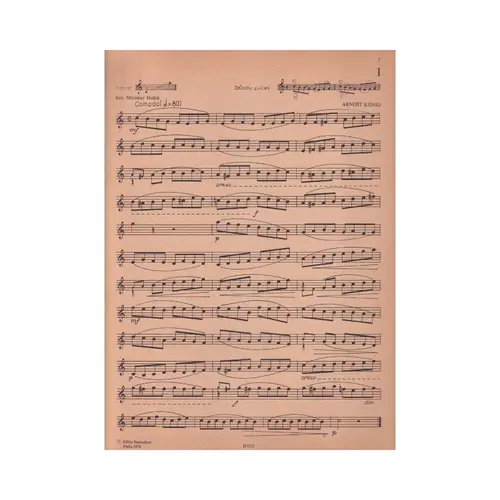 Etudy Pro Hoboj (Estudos para Oboe)