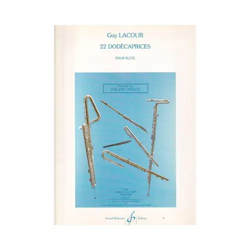 22 Dodécaprices Pour Flute