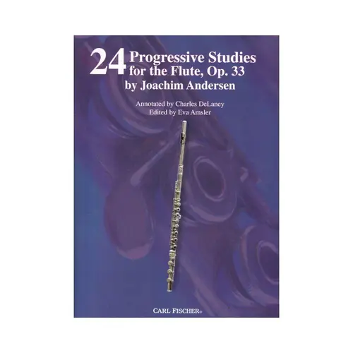 24 Progressive Studies For The Flute, Op.33