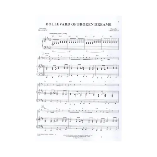 Easy Rock Instrumental Solos - Violin