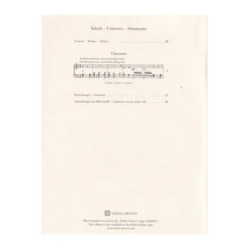 Chaconne From Partita Nr.2 In D Minor (Arrangement For Piano)