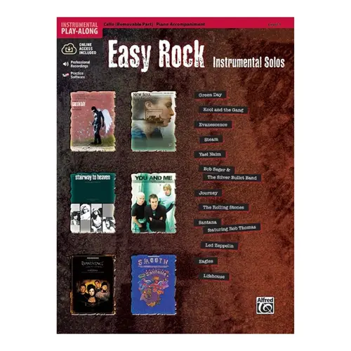 Easy Rock Instrumental Solos - Cello