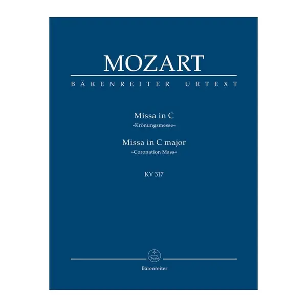 Missa in C major K. 317  - Coronation Mass - study score
