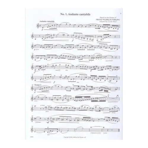 32 Etudes For Clarinet