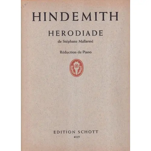 Herodiade De St.Mallarme  (Edição Antiga)