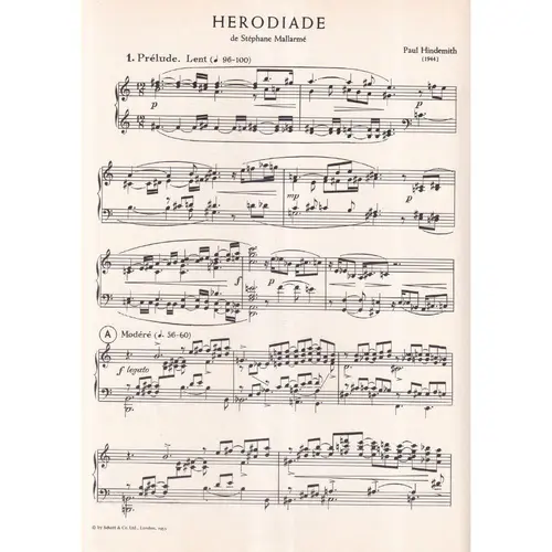 Herodiade De St.Mallarme  (Edição Antiga)