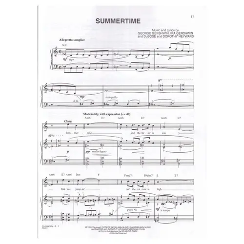 Porgy And Bess - Vocal Selections