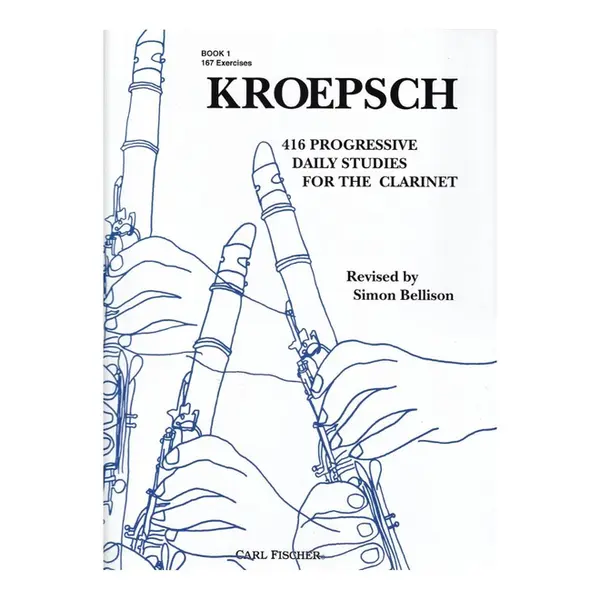 416 Progressive Daily Studies For The Clarinet - Vol. 1
