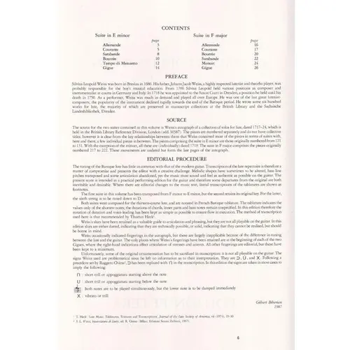 Two Suites For Solo Guitar