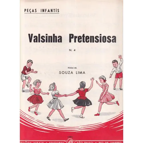 Valsinha Pretensiosa - Peças Infantis N.4 - Exemplar Antigo