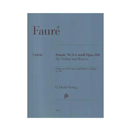 Sonate Nr.2 E-Moll Op. 108 Fur Violine Und Klavier