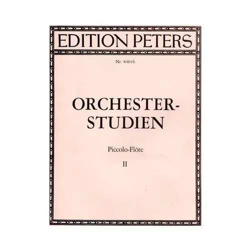 Orchester-Studien - Piccolo-Flote - Vol.2