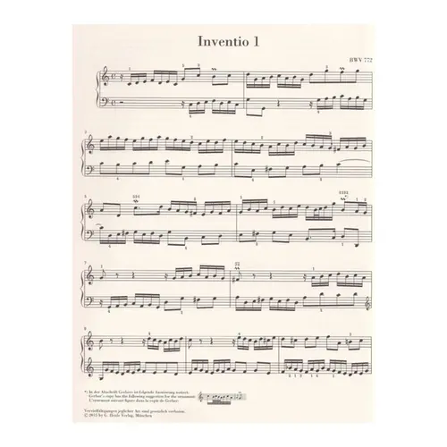 Inventionen Und Sinfonien  (Scheideler / Schneidt)