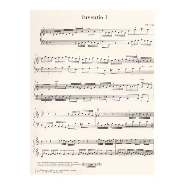 Inventionen Und Sinfonien  (Scheideler / Schneidt)