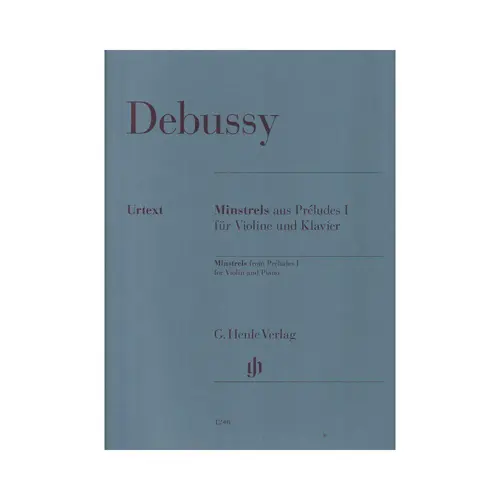 Minstrels From Preludes I For Violin And Piano