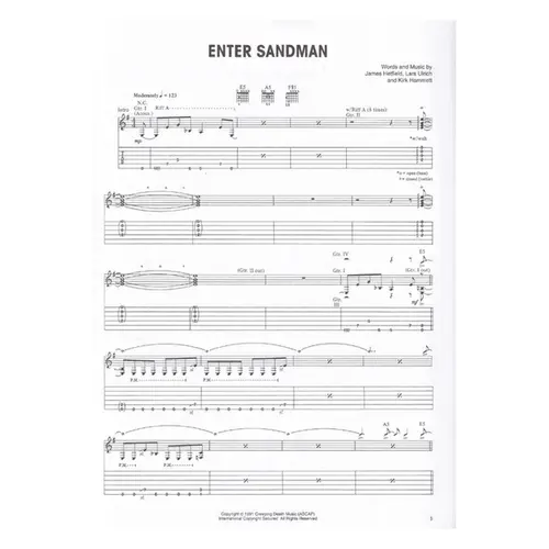 Metallica - Enter Sandman