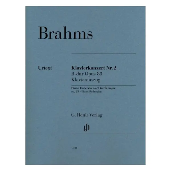 Piano Concerto N.2 In Bb Major Op.83 - Piano Reduction