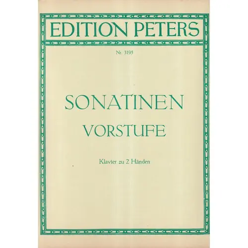 Sonatinen - Vorstufe para piano