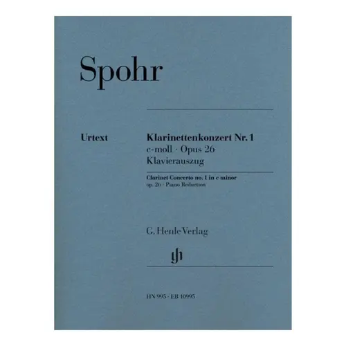 Clarinet Concerto N.1 In C Minor Op.26 - Piano Reduction