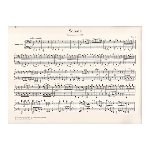 Works For Piano Four-Hands