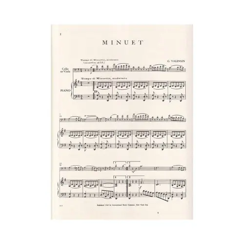 Minuet In G Maj.