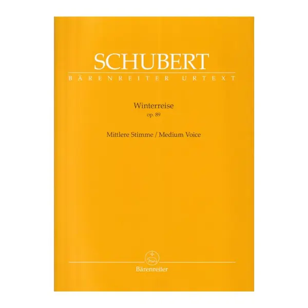 Winterreise - Op.89 - Voz Media - Urtext