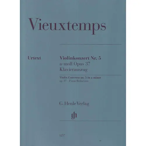 Violin Concerto N.5 In A Minor Op.37 - Piano Reduction