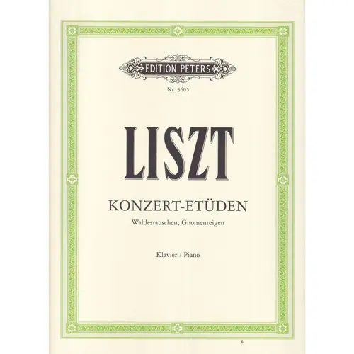 Konzert-Etuden (Waldesrauschen, Gnomenreigen)