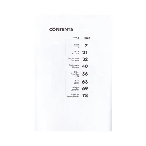 Led Zeppelin: IV Platinum Album Edition - Authentic Guitar TAB Book