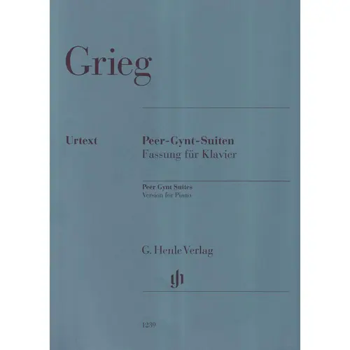 Peer Gynt Suites - Version For Piano