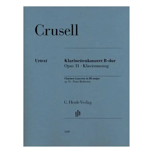 Clarinet Concerto In Bb Major Op.11 - Piano Reduciton