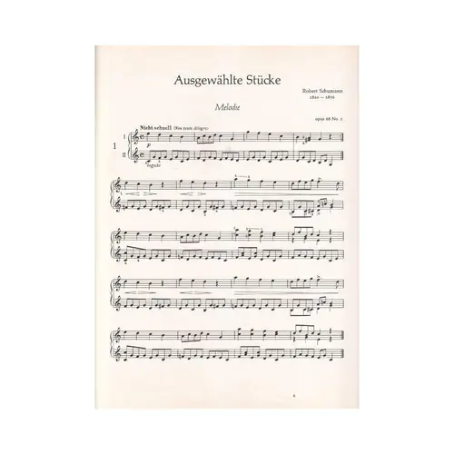 Ausgewahlte Stucke - Aus dem Album fur die Jun gende Op.68