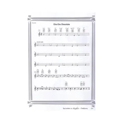 Recorders In Rhythm - Caribbean - Kalani