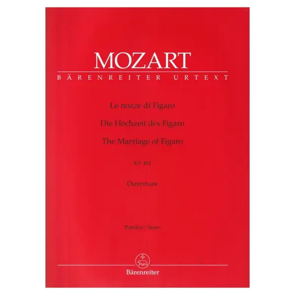 Le Nozze Di Figaro- Ouverture - Kv 492 - Score