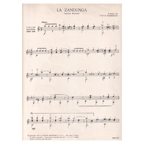 La Zandunga  - Cancion Mejicana