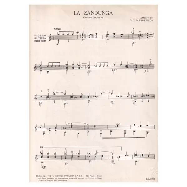 La Zandunga  - Cancion Mejicana
